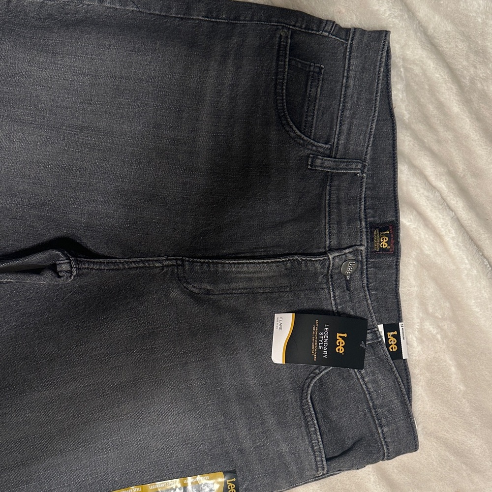Lee Charcoal Denim Pants